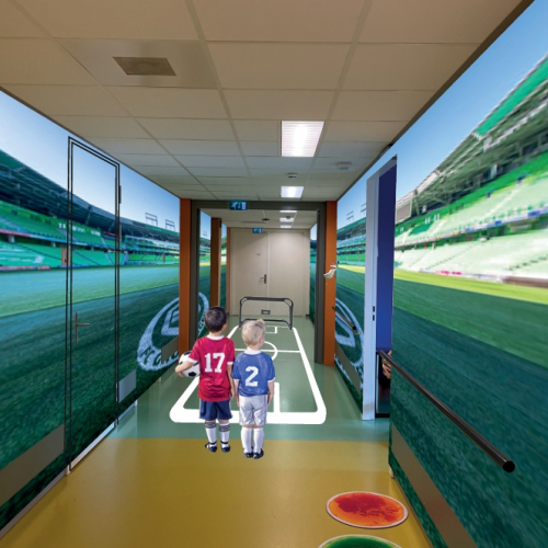 Impressie gang Beweegafdeling Kinderen